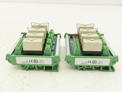 Automation Direct ZL-RLS4-24 Quad Channel 24VDC Relay Lot of 2