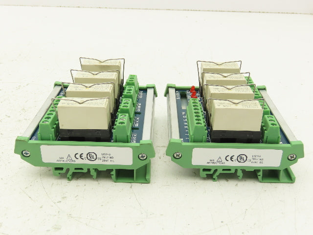 Automation Direct ZL-RLS4-24 Quad Channel 24VDC Relay Lot of 2