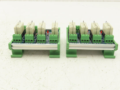 Automation Direct ZL-RLS4-24 Quad Channel 24VDC Relay Lot of 2