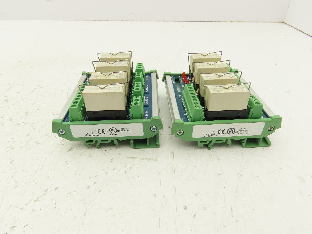 Automation Direct ZL-RLS4-120 Quad Channel 24VDC Relay Lot of 2