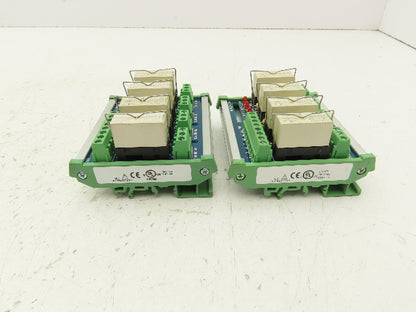 Automation Direct ZL-RLS4-120 Quad Channel 24VDC Relay Lot of 2