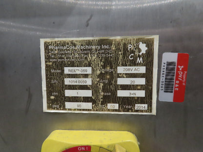 PharmaCos REMP-059  4-Head Tube Filler Bottle Filling Machine