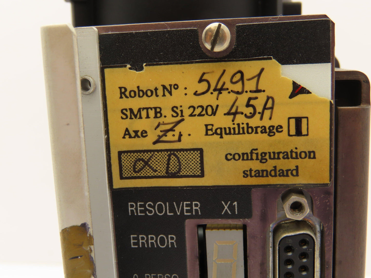 INFRANOR SMTBSI U/220 G3/PTZ10 Servo Drive Amplifier