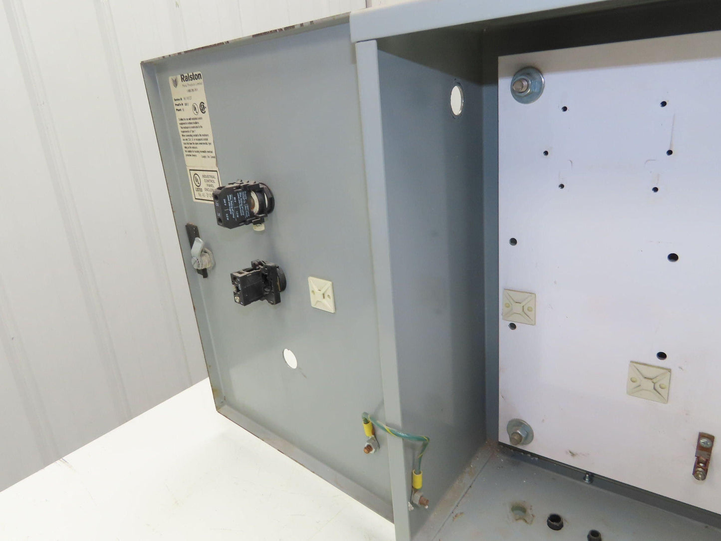 Ralston N1-16127 Steel Electrical Enclosure Control Panel 16x12x7" NEMA Type 1