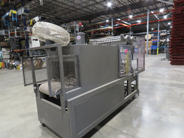 Nenotech RSWT 3015 Shrink Wrapper Bundler Heat Tunnel Belt Conveyor 480V