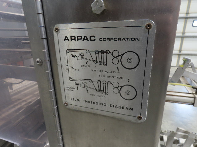 Arpac Shrink Wrapper Bundler Heat Tunnel Belt Conveyor 480V