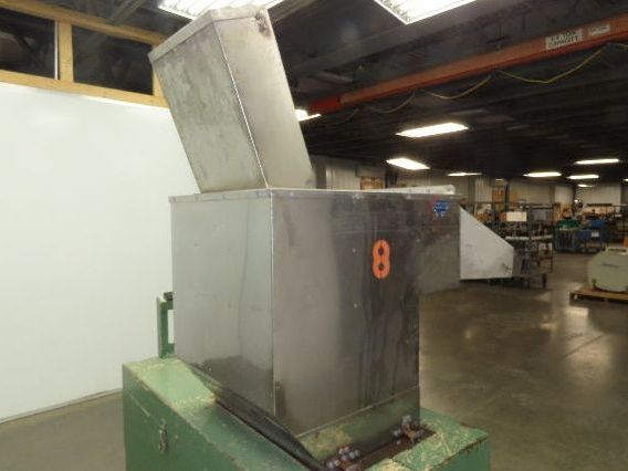 Wor-Tex JC-10L Plastic Granulator Shredder Chipper 8 x 21" 15HP 230/460V