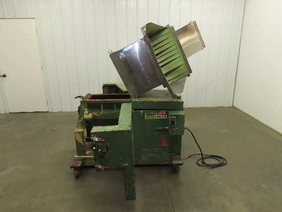 Wor-Tex JC-10L Plastic Granulator Shredder Chipper 8 x 21" 15HP 230/460V