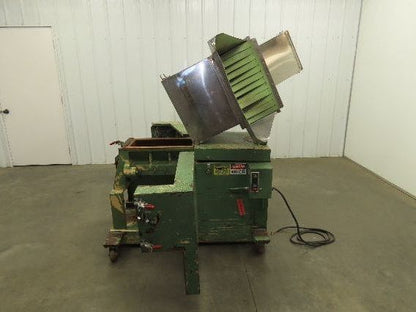 Wor-Tex JC-10L Plastic Granulator Shredder Chipper 8 x 21" 15HP 230/460V