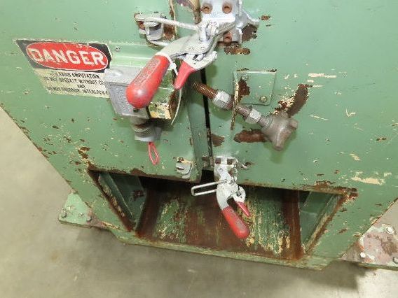 Wor-Tex JC-10L Plastic Granulator Shredder Chipper 8 x 21" 15HP 230/460V