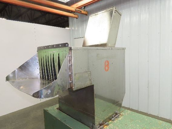 Wor-Tex JC-10L Plastic Granulator Shredder Chipper 8 x 21" 15HP 230/460V