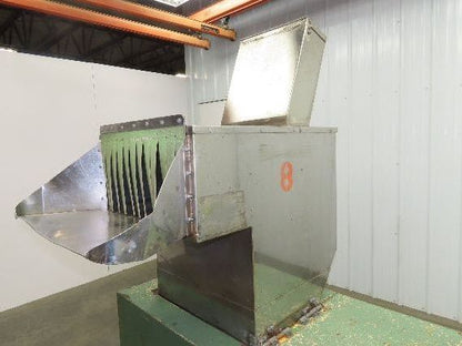 Wor-Tex JC-10L Plastic Granulator Shredder Chipper 8 x 21" 15HP 230/460V