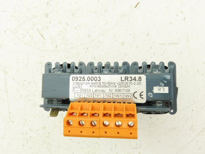 LTi Motion LR34.8 3.66mH 8A 50/60Hz Mains Power Choke Transformer