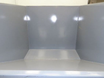 Wright 3 YD Self Dumping Hopper Bump Dump 4000lbs Trash Recycling 10 Gauge Bin