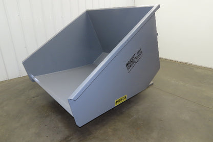 Wright 20055-GRY 2 YD Self Dumping Hopper 4000lbs Trash Recycling 10 Gauge Bin