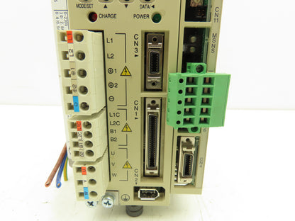 Yaskawa Servo Drive Servopack 1PH Input 3PH 0-230VAC 2.8A 0.54HP Output Ser F