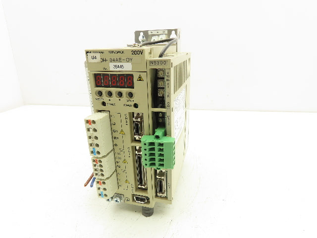 Yaskawa Servo Drive Servopack 1PH Input 3PH 0-230VAC 2.8A 0.54HP Output Ser F