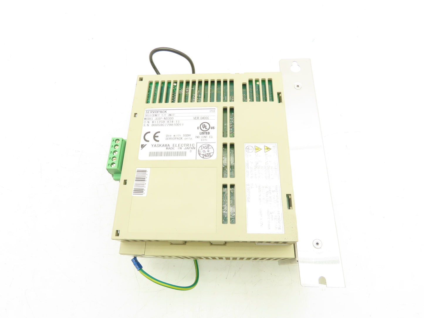 Yaskawa Servo Drive Servopack 1PH Input 3PH 0-230VAC 2.8A 0-300Hz Output Ser D