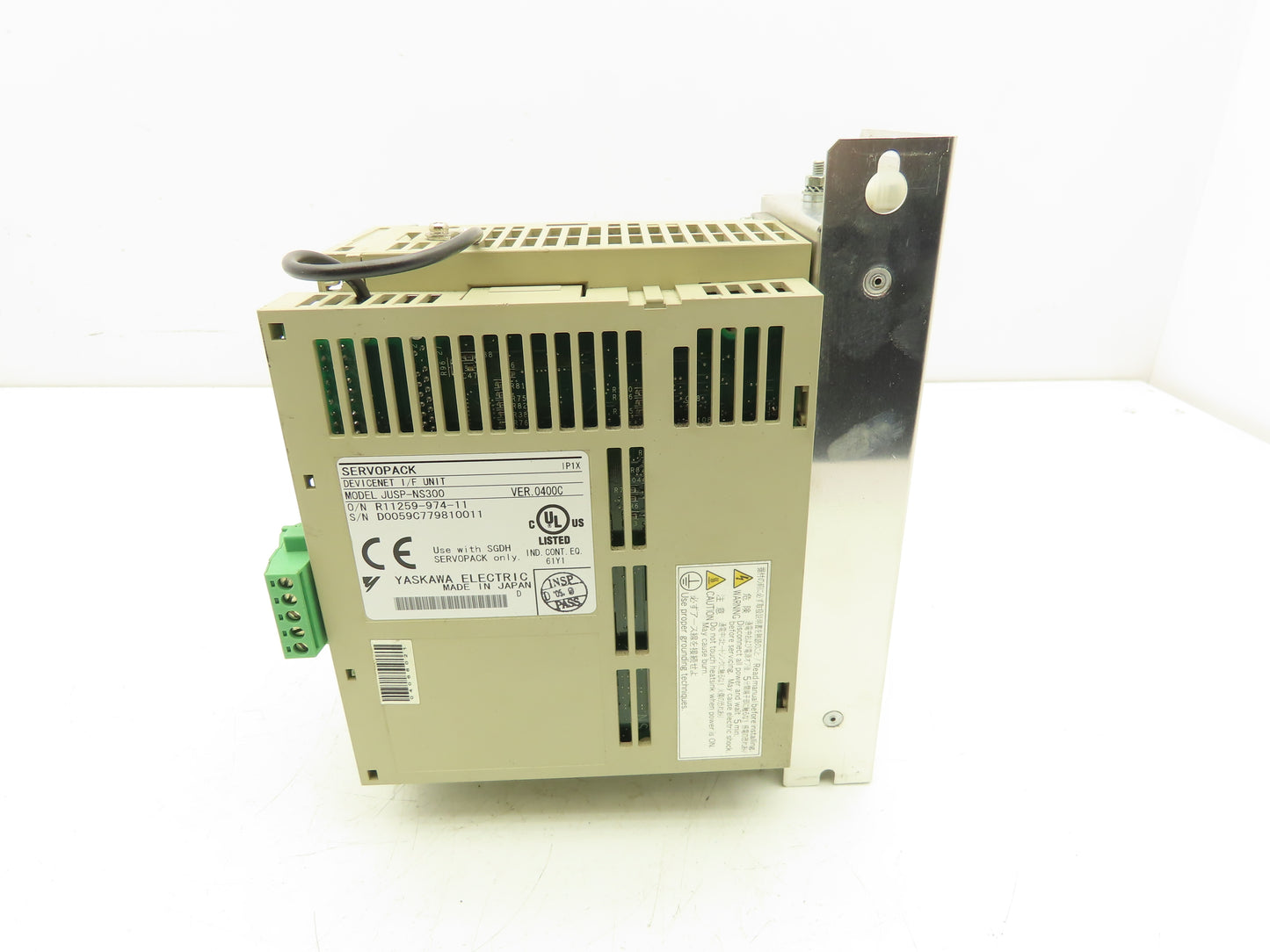 Yaskawa Servo Drive Servopack 1PH Input 3PH 0-230VAC 2.8A 0-300Hz Output Ser D