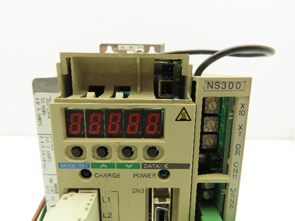 Yaskawa Servo Drive Servopack 1PH Input 3PH 0-230VAC 2.8A 0-300Hz Output Ser D