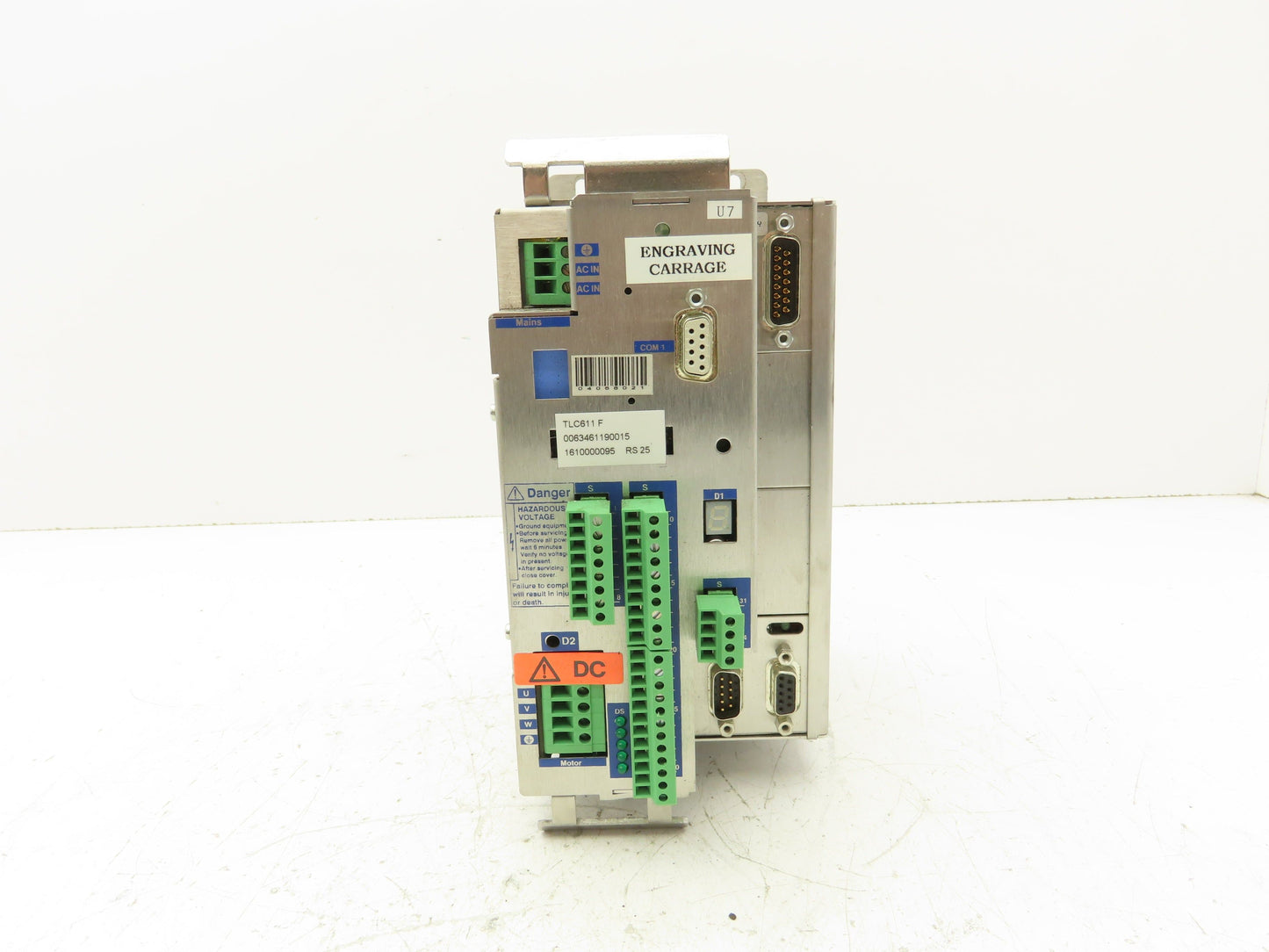 Berger Lahr TLC611 F Servo Drive 230VAC HW Rev RS 25