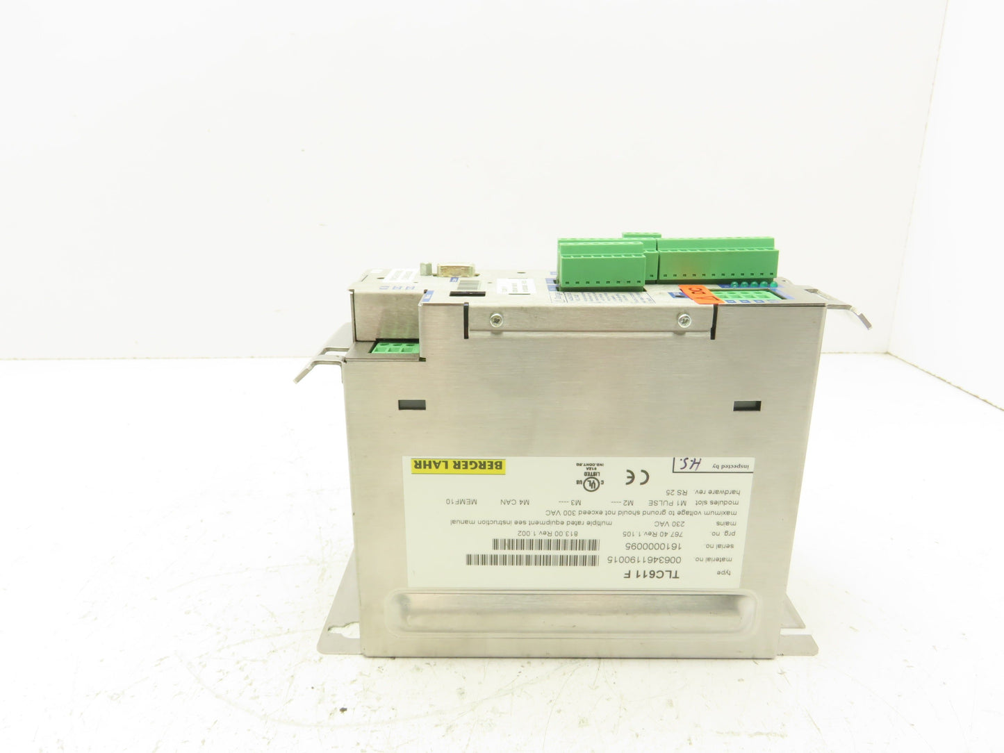Berger Lahr TLC611 F Servo Drive 230VAC HW Rev RS 25
