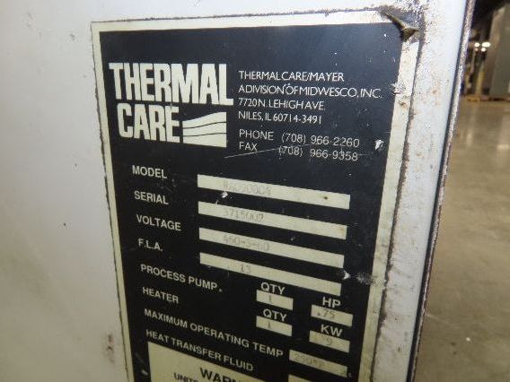 Thermal Care RA090804 Accutherm Temperature Controller 460V 3Ph 3/4Hp Aquatherm