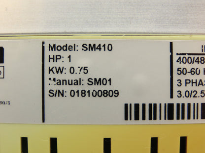 Lenze SM410 AC Tech Variable Frequency AC Drive 1HP 480VAC 3Ph