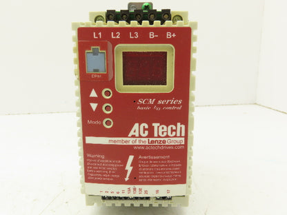 Lenze SM410 AC Tech Variable Frequency AC Drive 1HP 480VAC 3Ph