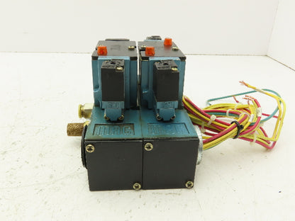 Mac 82A-BC-000-TM-DDAP-1DA Pneumatic Solenoid Valve Assembly 24VDC 25-150 PSI