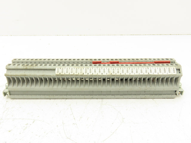 Phoenix Contact UT4 Terminal Block DIN Rail 600V 26-10AWG Lot of 153