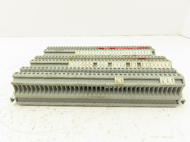 Phoenix Contact UT4 Terminal Block DIN Rail 600V 26-10AWG Lot of 153
