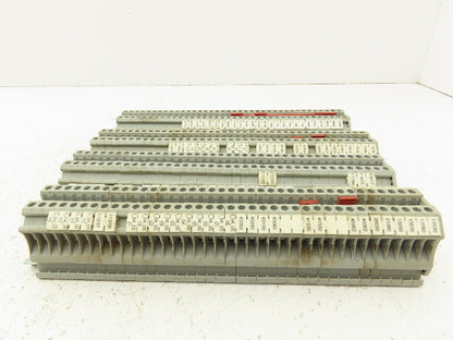 Phoenix Contact UT4 Terminal Block DIN Rail 600V 26-10AWG Lot of 153