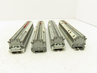 Phoenix Contact UT4 Terminal Block DIN Rail 600V 26-10AWG Lot of 153