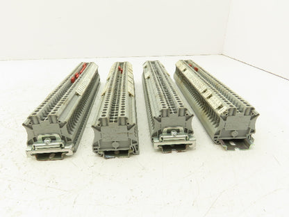 Phoenix Contact UT4 Terminal Block DIN Rail 600V 26-10AWG Lot of 153