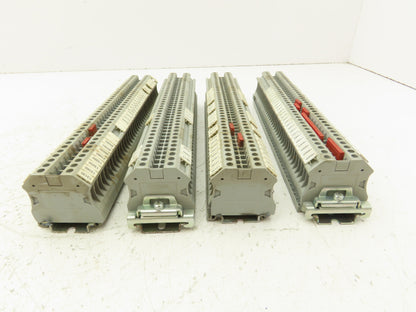 Phoenix Contact UT4 Terminal Block DIN Rail 600V 26-10AWG Lot of 153