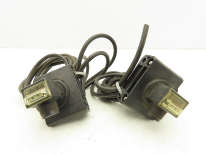 Allen Bradley 42EF-P2RCB-A2 Ser A Photoelectric Sensor Polarized Retro Lot of 2