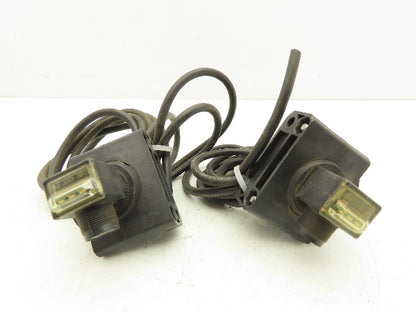 Allen Bradley 42EF-P2RCB-A2 Ser A Photoelectric Sensor Polarized Retro Lot of 2