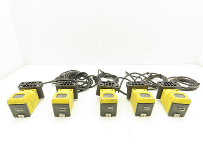 Banner Q45BW22LP Ser A Photoelectric Sensor Polarized Retro Lot of 5