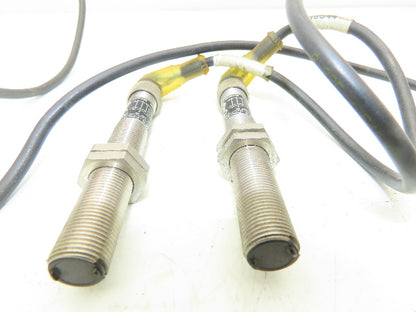IFM 0F5027 0FB-FPKG/US Photoelectric Sensor IP65 Lot of 2