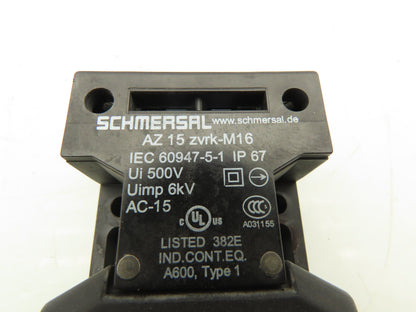 Schmersal AZ 15 zvrk-M16 Safety Interlock Switch Lot of 9