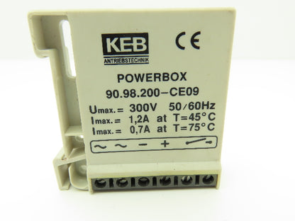 KEB 90.98.200-CE09 Powerbox Rectifier 1.2A 300VAC