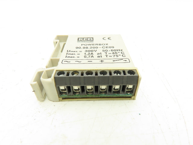 KEB 90.98.200-CE09 Powerbox Rectifier 1.2A 300VAC