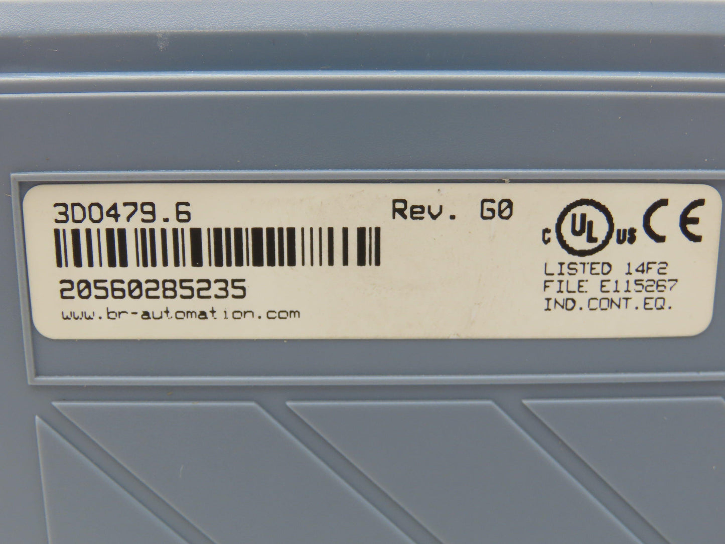 B&R Automation 3DO479.6 DO 479 Digital Output Module 24VDC 5A Rev G0