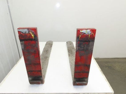 5x42" Class 2 Steel Forklift Forks Tines 16" Carriage 1-Pair