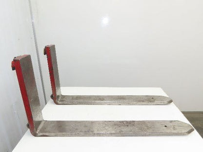 5x42" Class 2 Steel Forklift Forks Tines 16" Carriage 1-Pair