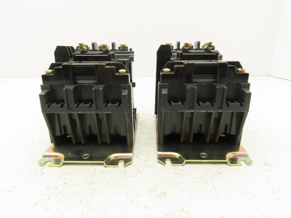 Allen-Bradley 500-AOD930 Motor Starter Contactor 120V Coil 600VAC 18A Lot Of 2