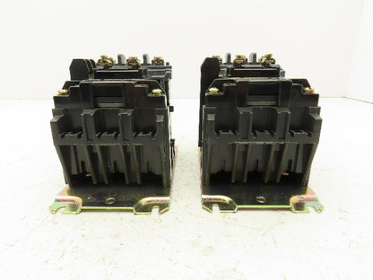 Allen-Bradley 500-AOD930 Motor Starter Contactor 120V Coil 600VAC 18A Lot Of 2