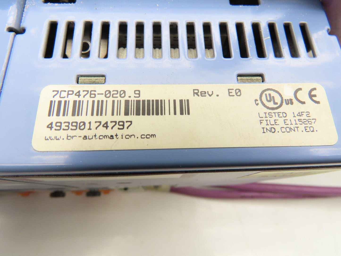 B&R Automation 7CP476-020.9 PLC Module Rail Digital Analog CAN I/O Expansion Set