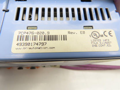 B&R Automation 7CP476-020.9 PLC Module Rail Digital Analog CAN I/O Expansion Set